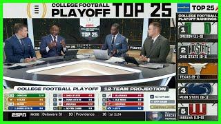 2024 College Football Playoff Rankings — 11/19/24 (FULL ESPN CFP Top 25)