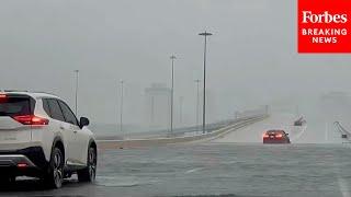 Major Flooding From Hurricane Beryl Strands Motorists In Houston, Texas