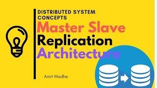 Distributed System: Master Slave Replication Architecture