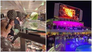 Princess Cruises NYE Late Night Buffet + Party (2024 Regal Princess)