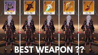 BEST Weapon For C0 ITTO? Redhorn vs Whiteblind! [Genshin Impact]