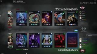 Mineski vs WG Unity Mr Cat Invitational Season 2 Game 1