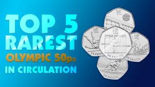 The Top Five Rarest Olympic 50p Coins!