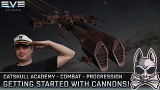 Starting Out With CANNONS!! Ship, Skills, & Progression Guide!! || EVE Echoes Catskull Academy