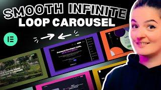 Elementor smooth infinite loop image carousel - FREE & PRO options
