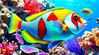 Aquarium 4K (ULTRA HD) - The Most Beautiful Fish In The World, The Great Marine Migrations