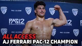 Follow AJ Ferrari Through The Pac-12 Wrestling Championships