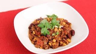 Homemade Turkey Chili Recipe - Laura Vitale - Laura in the Kitchen Episode 705