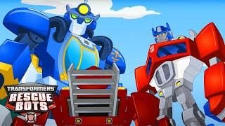 Transformers: Rescue Bots | Optimus Prime & High Tide | Kids Cartoon | Transformers Junior