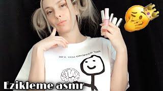 TÜRKÇE ASMR | EZİKLEME ROLEPLAY | AŞAĞILANARAK UYUMAK İSTEYENLER 