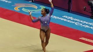 Jordan Chiles  - Floor - Qualifications - 2022 World Championships