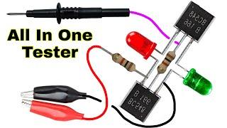 All Kind Of Circuit Tester..All In One Tester Circuit..No Multimeter Needed