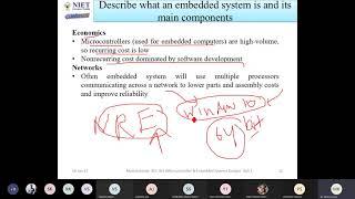 Describe what an embedded system is and its main components & Outline the different options availabl