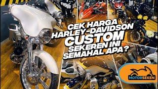 MOGE BEKAS, HARLEY-DAVIDSON SEKEN sampai MOTOR LANGKA ADA di SINI, GREBEK 891 GARAGE l Motorseken