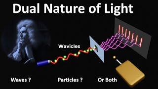 Dual Nature of Light | Particles and Wavicles | Electromagnetic Wave Propagation