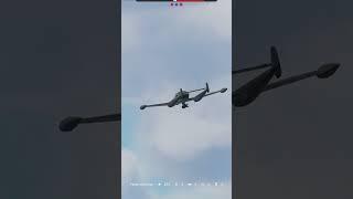 Prop Plane vs Jet Fighter #warthunder #gaming #shorts