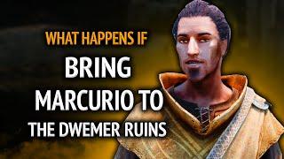 Skyrim ٠ What Happens if you Bring Marcurio to the Dwemer Ruins