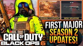 Black Ops 6: First MAJOR SEASON 2 UPDATES REVEALED! WEAPON UPDATE TEASED, New Features, & More!