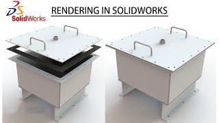 Solidworks Rendering & Photoview 360 | solidworks tutorial | how to render | image