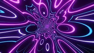 VJ LOOP Pink Blue Tunnel Abstract Background Video Simple Lines Pattern 4k Screensaver