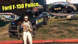 Vapid Caracara Pursuit (Ford F-150 Police) - GTA 5 Online DLC Vehicle Customization