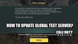 How To Update Test Server Season 7 And Season 8 | Codm Test Server Download | Codm Test Server 2022