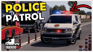 POV - Police Patrol with Special Van | TruckersMP