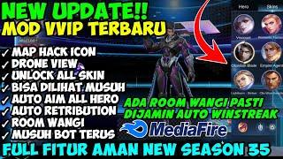 CHEAT ML MAP HACK TERBARU 2025 | MOD UNLOCK ALL SKIN MOBILE LEGENDS | ANTI BANNED NO PASSWORD NO KEY