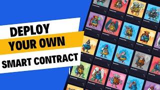 How to launch an NFT collection smart contract (2024)