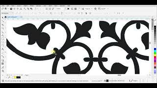 How To Quick Trace Motifs In CorelDraw | Quick Trace | Outline Trace | Bitmap | Vector graphic