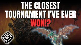 The Closest Tournament I've Ever Won! Warriors of Chaos Tournament Report