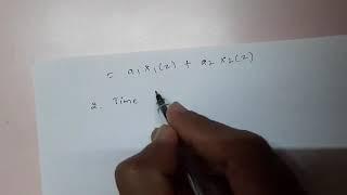 Properties of Z transform - Time shifting and Scaling in Z domain