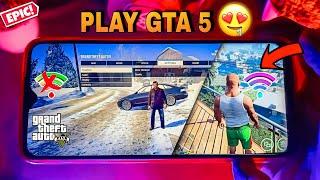 I Played GTA 5 On My Android Smartphone 2024 Online/Offline Both!