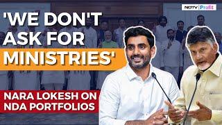 TDP's Nara Lokesh On Special Status For Andhra Pradesh, Supporting NDA & Lok Sabha Elections