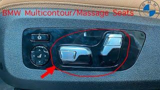 BMW Multicontour/Massage Seats