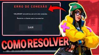 COMO RESOLVER O ERRO DE CONEXÃO VAN 6 NO VALORANT ( Como resolver o erro de conexão 6 no Valorant )