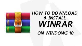 How to DownLoad WinRAR and WINRAR download - Windows 10 The Easy Way 2020 | How to extract zip file