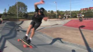 Gravity Skateboards - Rolling Around on the Kalai - DC41 Bamboo Drop Carve