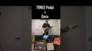 "Deco is my favorite" TONEX Pedal + Deco Live Streaming Guitar Play 17 #shorts