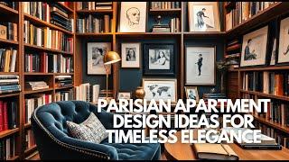 Parisian Apartment Design Ideas for Timeless Elegance | Effortless Chic & Sophisticated Décor