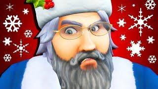 БЕРЕМЕННА ОТ ДЕДА МОРОЗА В THE SIMS 4