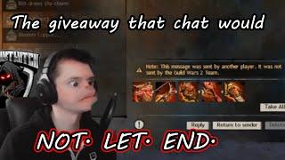 The Giveaway that chat would NOT.LET.END. Best moments!