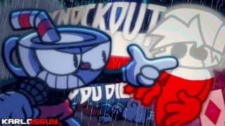 Friday Night Funkin' WITH LYRICS Knockout Cover PL (Indie Cross VS Cuphead)