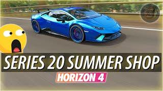 Forza Horizon 4 SERIES 20 SUMMER FORZATHON SHOP March 2020 How To Get Lambo Huracan Performante FH4