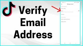 How to Verify Email Address on TikTok