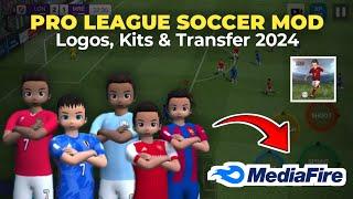 PRO LEAGUE SOCCER MOD APK Logos, Kits & Transfer 2024 for Android & IOS