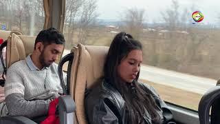 Batumi To Tbilisi Bus Ride  in GEORGIA on a bus | BUS TRIP FROM BATUMI TO TBILISI