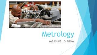 Beginning Engineers Metrology