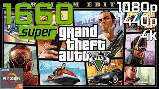 GTA V | 1080p-1440p-4k | GTX 1660 Super, Ryzen 5 3600