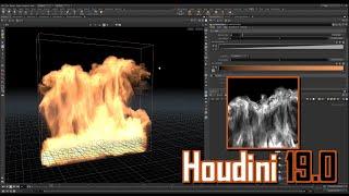 Smokeless Fire in Houdini 19